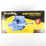 Bench Vise Steel 4in with Swivel Base