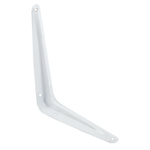 Support De Tablette En Acier 5po x 6po Blanc