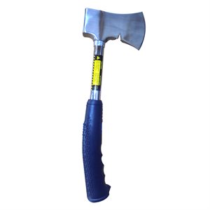 Camping Axe with Tubular Steel Handle & Rubber Grip 20oz