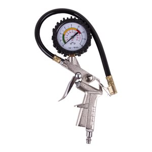 Tire Inflation Gun With Dial Gauge