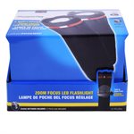 Lampe de Poche LED avec Zoom Focus 3 x AAA