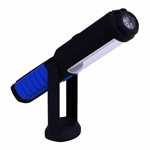 LED 2-In-1 Flashlight & Worklight Magnetic Arm & Swivel Hook