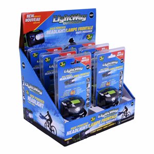 LED Headlight with 4 Light Modes 3 x AAA Batteries