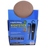 Nightstick Dual Light Flashlight / Floodlight with Magnetic Back & Hook