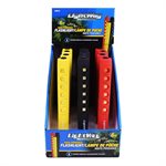 LED Flashlight Pen Size 3 x AAA Batteries Assorted Colours