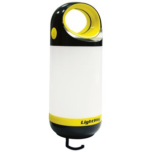 LED Lantern w / Hook 4 x AA Batteries Bright White