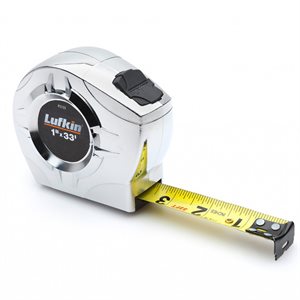 Tape Measure 13ft / 4m x 3 / 4in Metric / Imperial Chrome