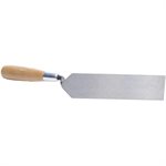 Margin Trowel 8 x 2in Wood Handle