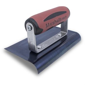 Blue Steel Hand Edger Curved 6 x4in (1 / 2in radius; 5 / 8in lip)