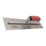 Notched Trowel 11in x 4½in (3 / 16in x 5 / 32in) Durasoft Handle 771Sd