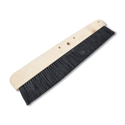 Wood Backed Concrete Brooms 36in Polypropylene Bristles