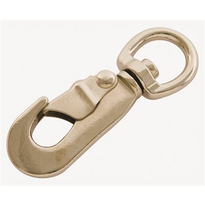 Lever Snap Swivel Eye 3 / 4in Nickel