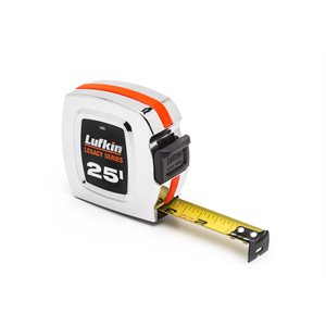 Tape Measure 25ft x 1in Classic Chrome