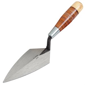W.Rose™ 6in X2-¾In Pointing Trowel W / Leather Handle