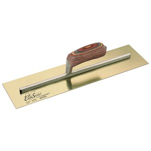16in X5in Elite Series Five Star™ Golden Ss Finish Trowel W / Laminated Wood Handle