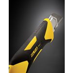 HD Utility Knife Ratchet Lock 25mm Fiberglass Yellow