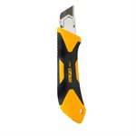 HD Utility Knife Ratchet Lock 25mm Fiberglass Yellow