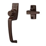 Classic Push Button Latch Set Brown Sk910B