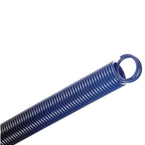 2PK Garage Door Springs With Safety Cables 140lb Blue