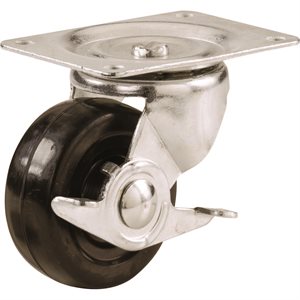 9511 Caster 75mm Swivel With Brake 3in