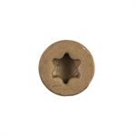 1000PK Deck-Drive™ Wood Deck Screw Strip Tan Ceramic #10 x 2½in