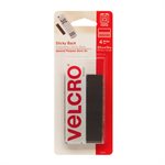 Velcro® Sticky Back Strips 3½in x 3 / 4in Black 4PC