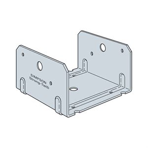 48Pk Hot-Dip Galvanized Post Base 14ga.4in x 4in