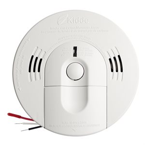Smoke & Carbon Monoxide Alarm Talking 120V w / Battery BU