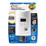 Carbon Monoxide Alarm 120 V AC Plug In w / Digital Display 9V BI