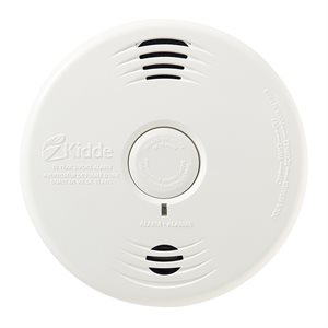 Smoke Alarm w / Voice For Bedroom w / Battery&Hush Button