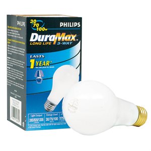 Bulb A21 Dimmable 3-Way 30W / 70W / 100W Soft White
