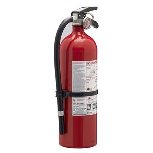 Pro Fire Extinguisher Home / Office 3-A:40-B:C 5.5lb Red