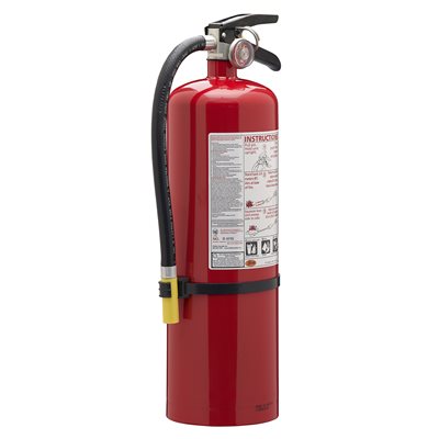 Extincteur d'Incendie Professionnel Maison / Entreprise 4-A:60B:C 10lb Rouge