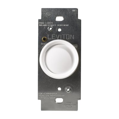 Trimatron Rotary Dimmer Switch For LED / Halogen / Incan. White