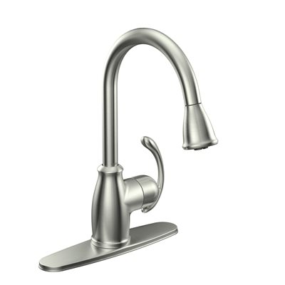 Terrace 1Hdle Pulldown Kitchen Faucet Spot Resist Stainless