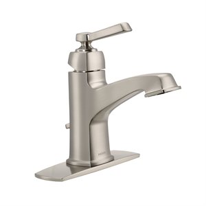 Boardwalk 1Handle Lav. Faucet Spot Resist Nickel