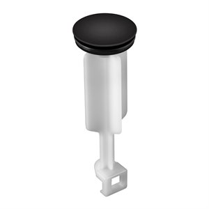 Pop Up Plunger; Matte Black