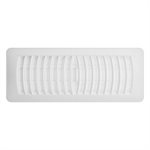 Floor Register Plastic 4 x 12in White