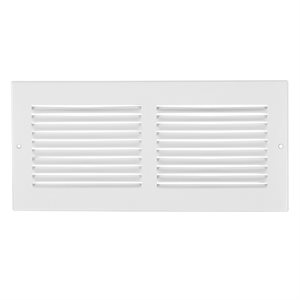 Rg0455 Retour Grille D'air 16 x 8 Blanc