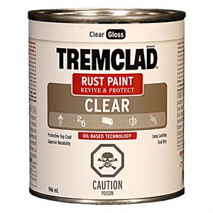 Rust Paint Oil Based 946ml Clear