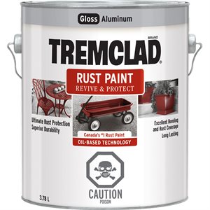 Rust Paint Oil Based 3.78L Aluminum