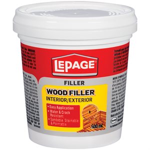 Wood Filler Interior / Exterior 500ml Lepage 462073