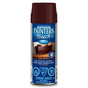 Painters Touch Multi-Purpose Spray Paint 340G Gloss Kona Brown