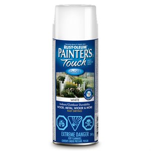 Painters Touch Multi-Purpose Spray Paint 340G Gloss White