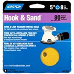 Hook & Loop Disc 5in 8 Hole 80g
