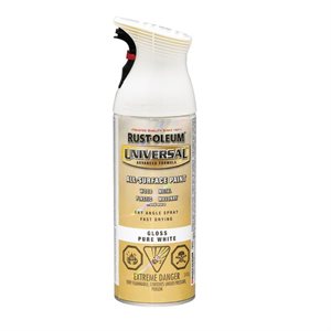 Universal® Spray Paint & Primer 340G Gloss White