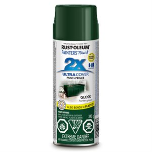 Painters Touch 2X Spray Paint 340G Hunter Green