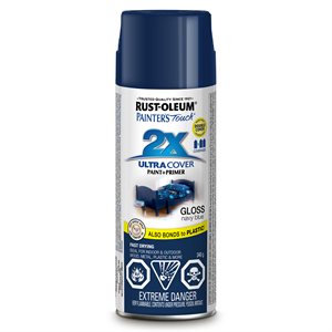 Painters Touch 2X Spray Paint 340G Navy Blue