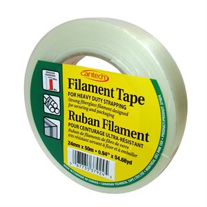 Filament Tape for Strapping 24mm X 50M White