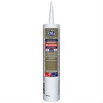 GE Silicone 2 Mastic de cuisine et de salle de bain avancé 298ml Blanc